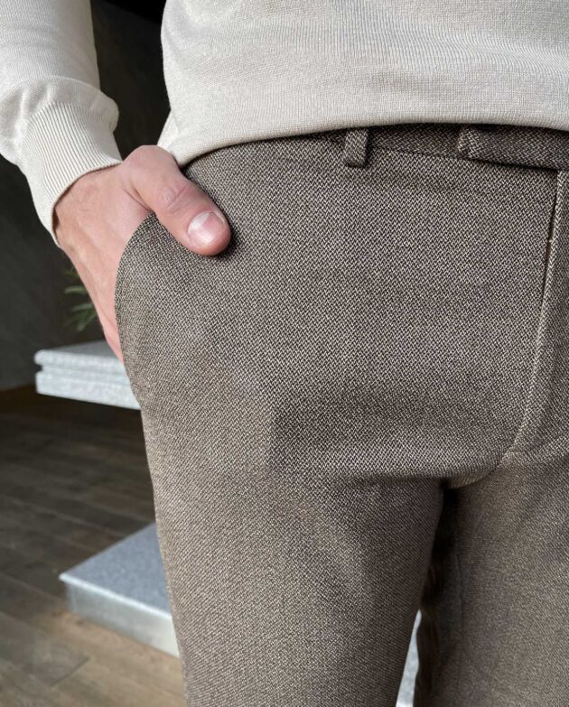 Брюки slim-fit. Арт.:4225